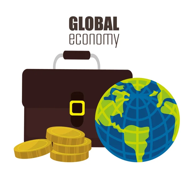 Economia global — Vetor de Stock