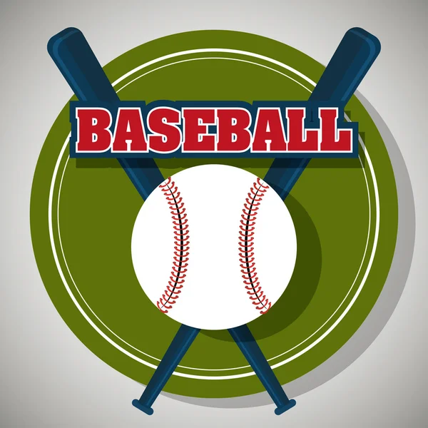 Baseball sport design — Stock Vector