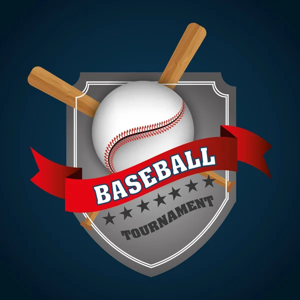 Honkbal sport ontwerp — Stockvector