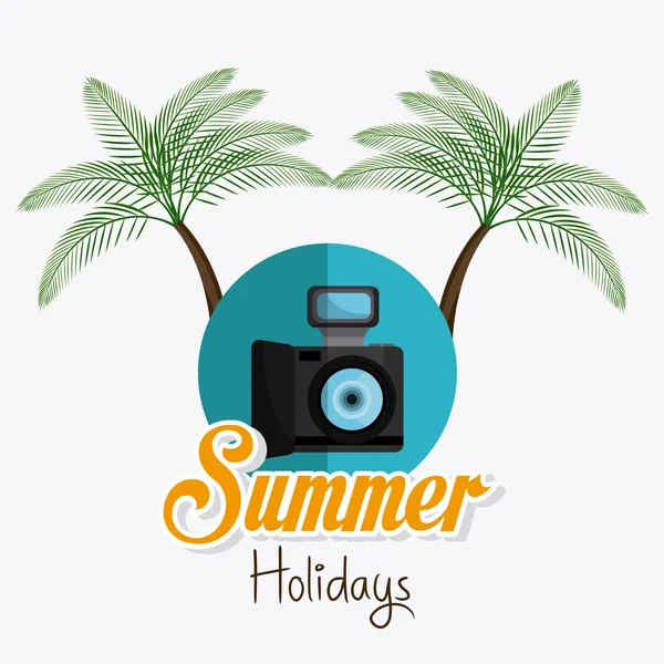 Summer and travel design — Stock Vector