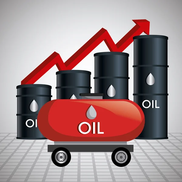 Industria de precios del petróleo — Archivo Imágenes Vectoriales