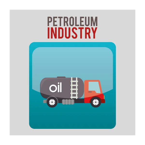 Projeto da indústria petrolífera —  Vetores de Stock