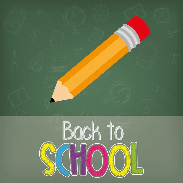 Back to school — Stock Vector