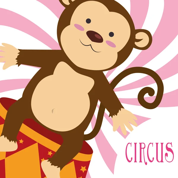 Circus entertainment — Stockvector