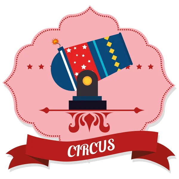 Circus entertainment — Stock Vector