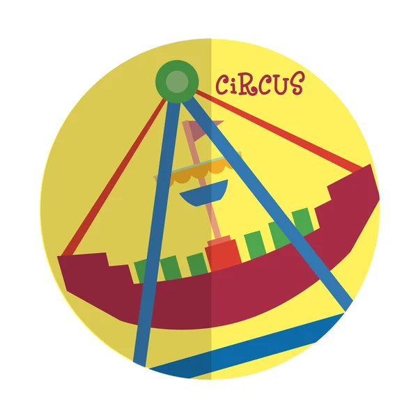 Divertissement de cirque — Image vectorielle