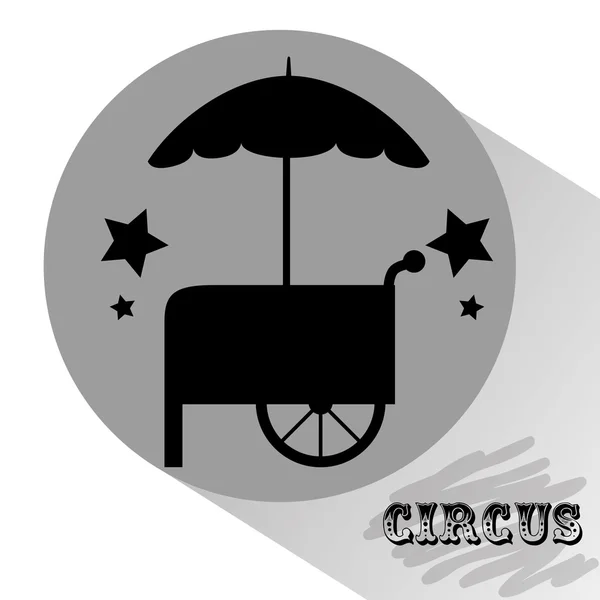Circus entertainment — Stockvector