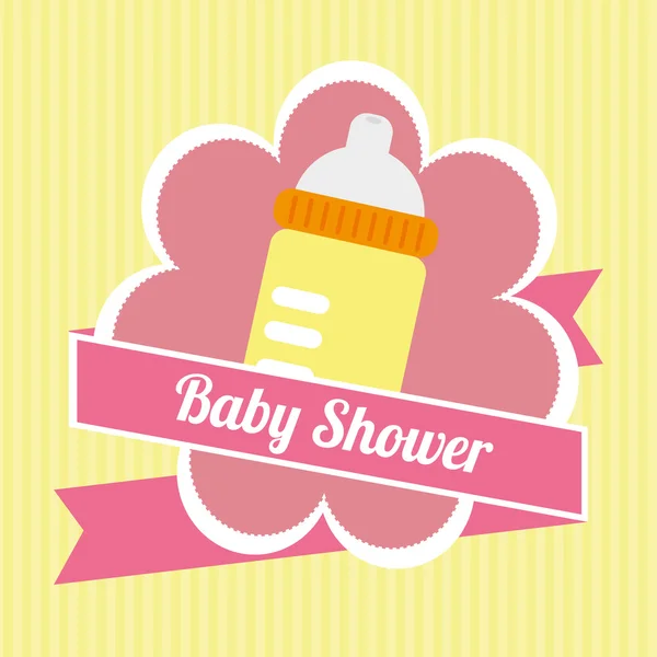 Babydusche — Stockvektor