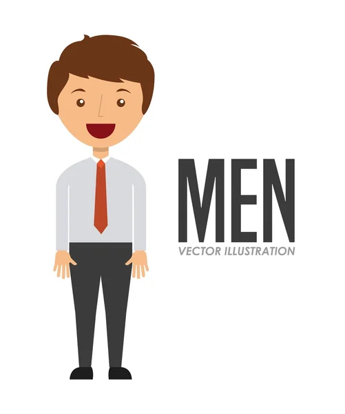 Avatar de los hombres — Vector de stock