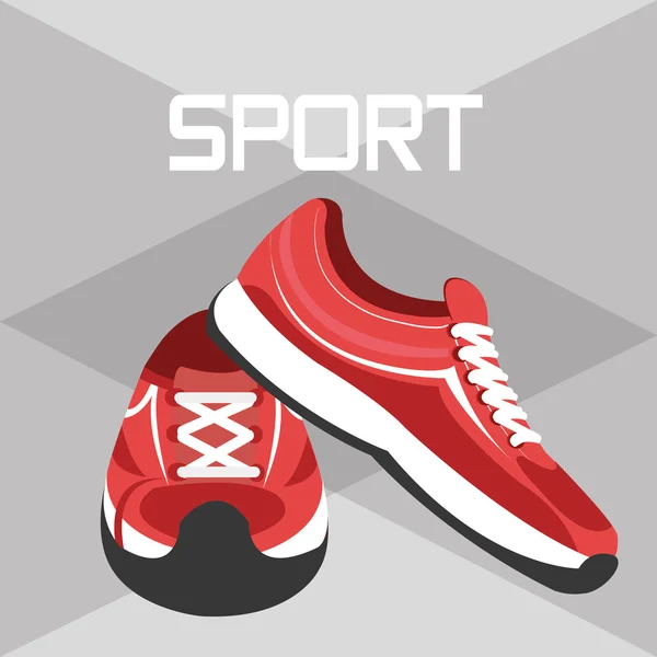 Icono del concepto deportivo — Vector de stock