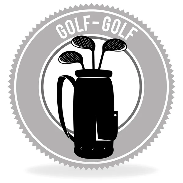 Golfklub design – Stock-vektor