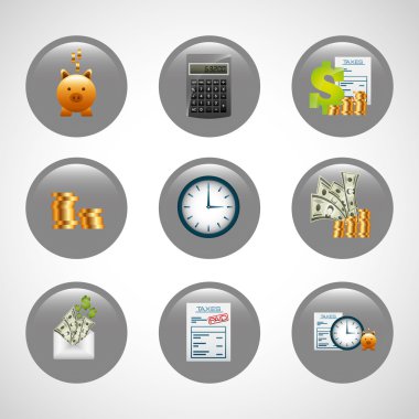 iş Icons set
