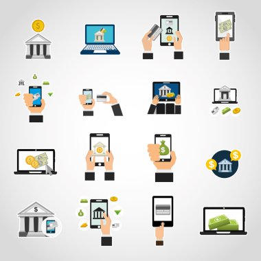 iş Icons set