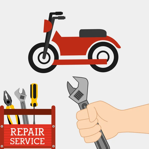 Repair service  design — Stock Vector