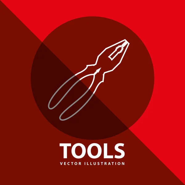 Outils Icône Design — Image vectorielle