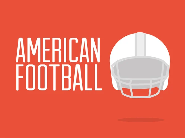 Football americano design — Vettoriale Stock