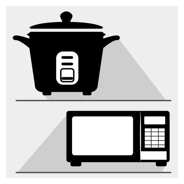 Mutfak cihazı tasarımı — Stok Vektör