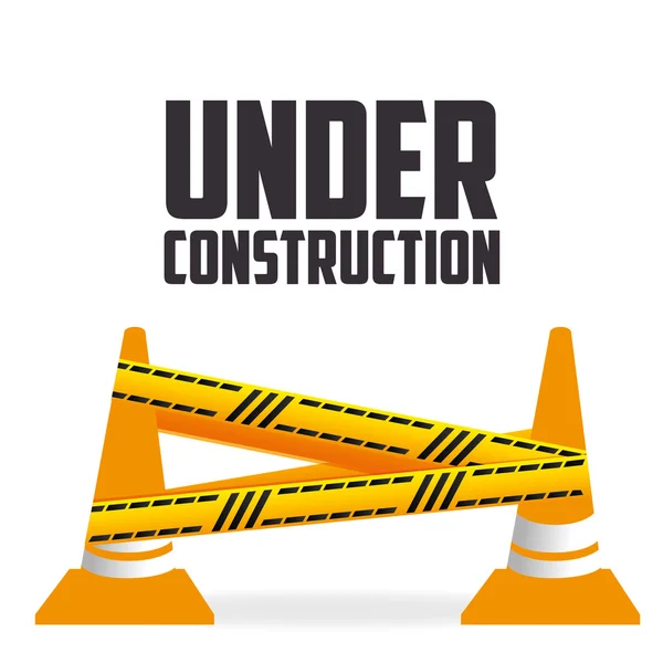 Under construction — Stock Vector