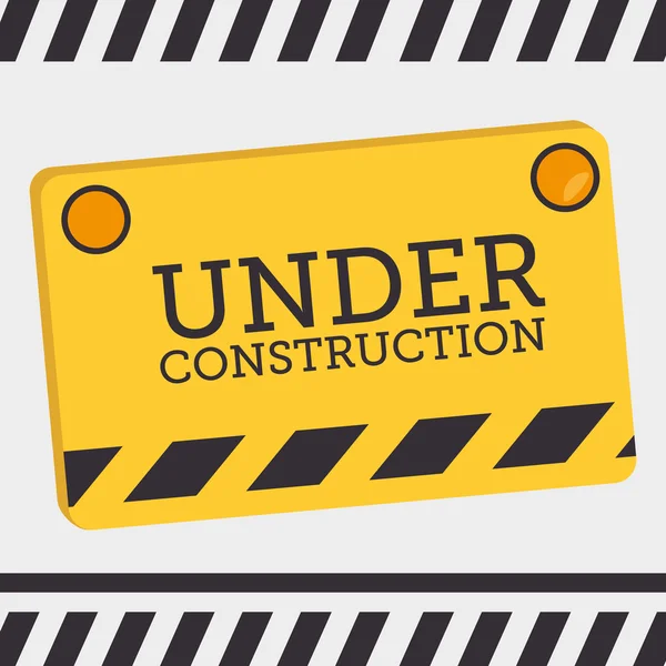 Under construction — Stock Vector