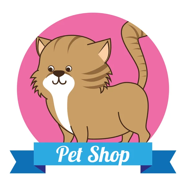 Tienda de mascotas — Archivo Imágenes Vectoriales