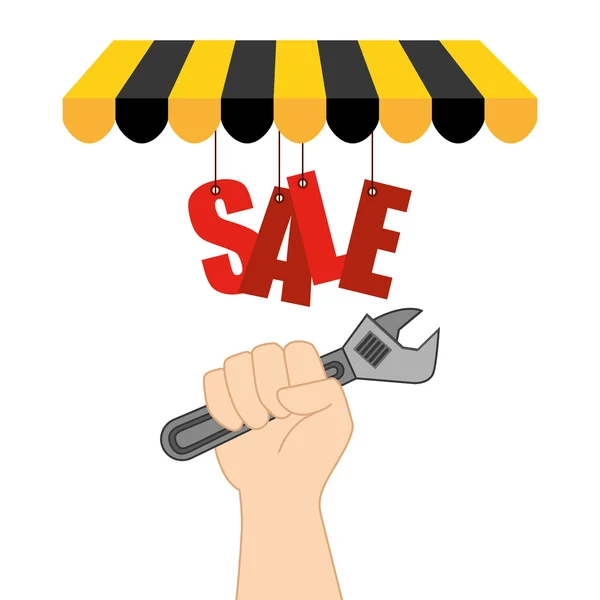Great tools for sale — Stock Vector