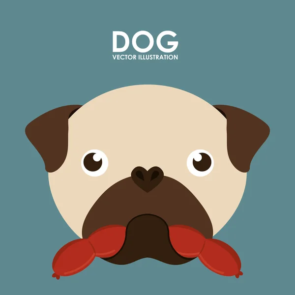 Producten voor honden ontwerp — Stockvector