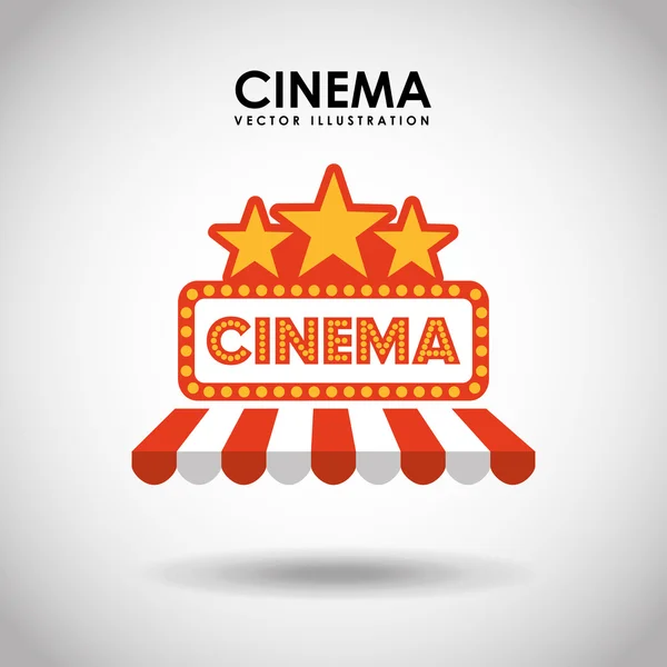 Entretenimiento filmado — Vector de stock