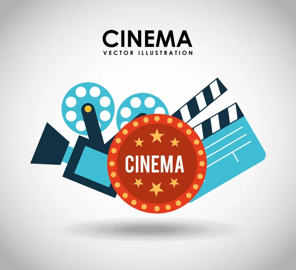 Entretenimiento filmado — Vector de stock