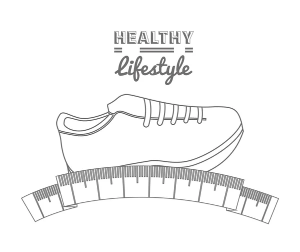 Healthy lifestyle — Stock Vector