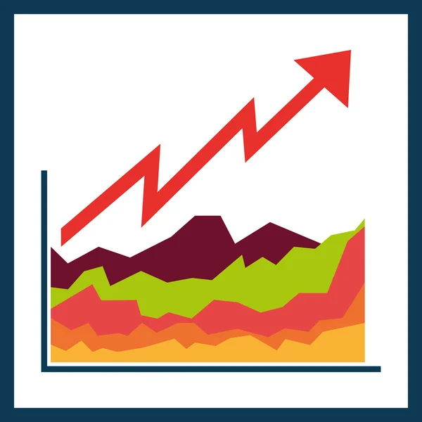 Geld, economie, bedrijfsleven en besparingen. — Stockvector