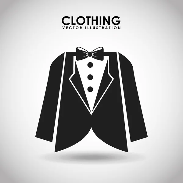 Clothing concept design — Stock Vector