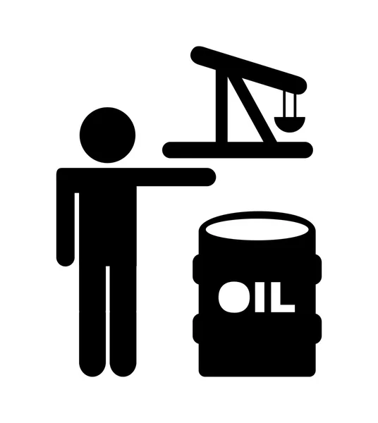 Diseño de precios del petróleo — Archivo Imágenes Vectoriales