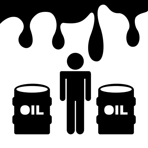 Oil prices  design — Stock Vector