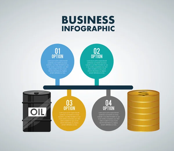 Oil prices  design — Stock Vector