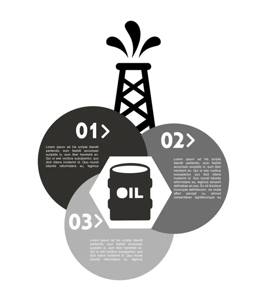 Design dos preços do petróleo —  Vetores de Stock