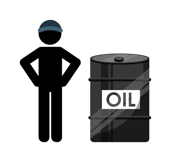 石油産業デザイン — ストックベクタ