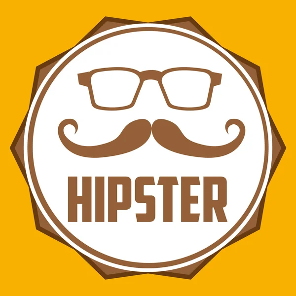 Diseño de accesorios Hipster — Vector de stock