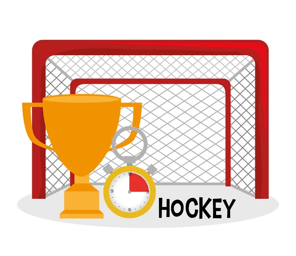 Hockey-Sport-Design — Stockvektor