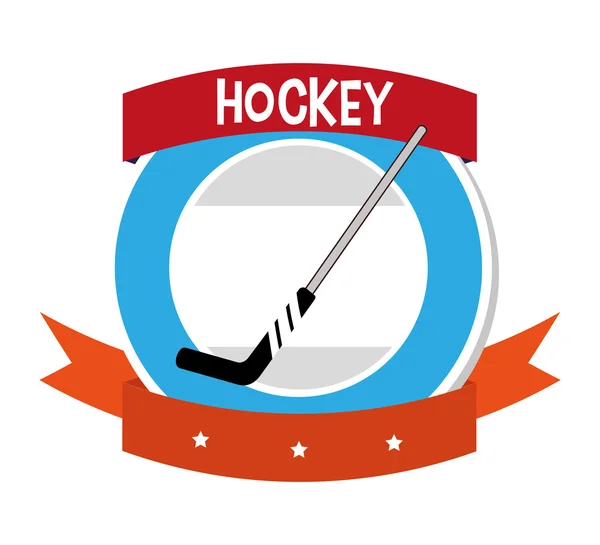 Hockey Sport ontwerp — Stockvector
