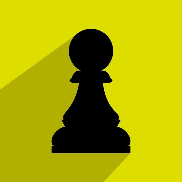Дизайн иконки шахматных игр , — стоковый вектор