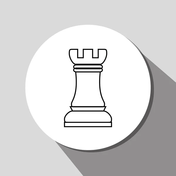 Jeu d'échecs icône design , — Image vectorielle