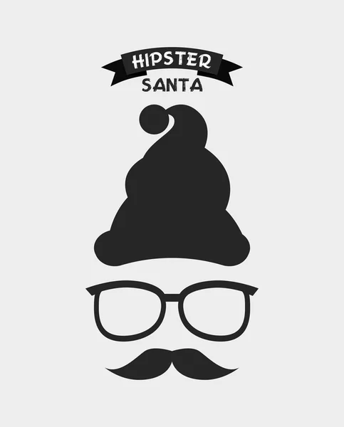 Estilo hipster natal — Vetor de Stock