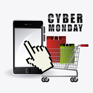 Tasarım alışveriş Cyber Pazartesi.