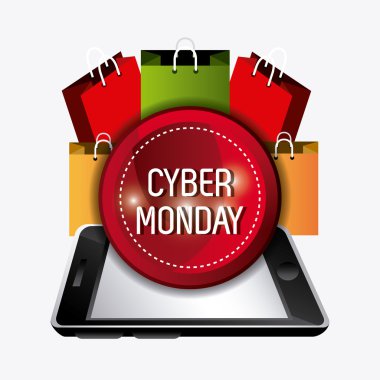 Tasarım alışveriş Cyber Pazartesi.