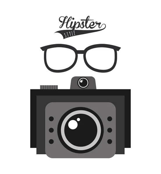 Retro style photo — Stock Vector