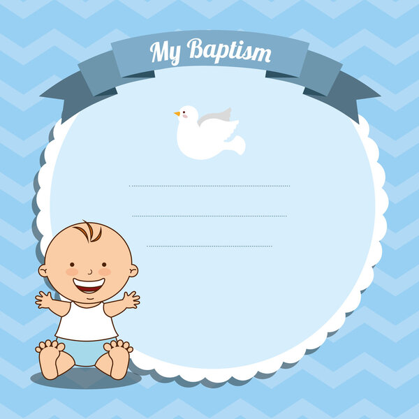 baptism invitation design