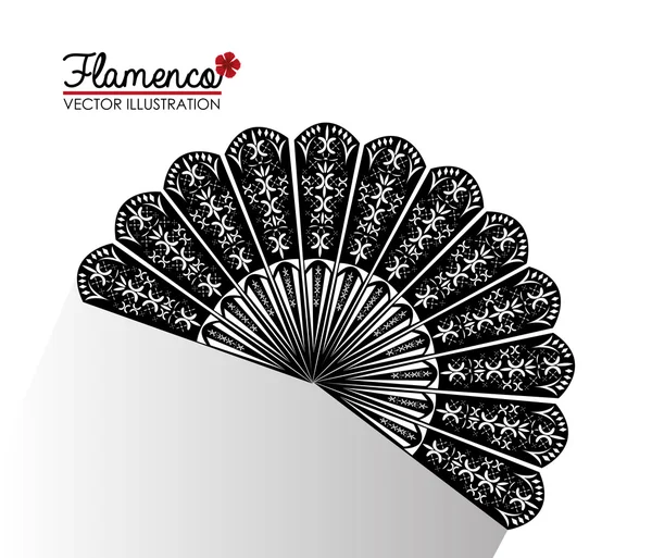 Flamenco cultuur ontwerp — Stockvector