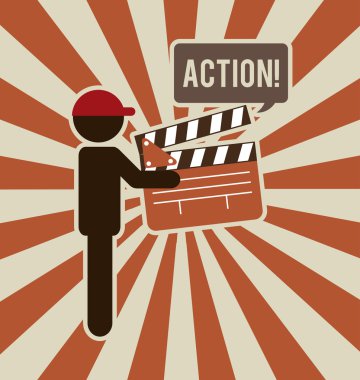 Retro sinema tasarım