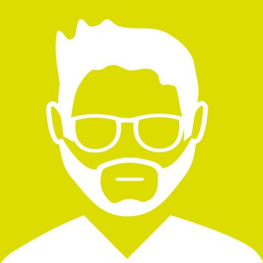 Çizgi film siluet gençler