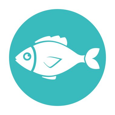 Balık simgesini grafik tasarım